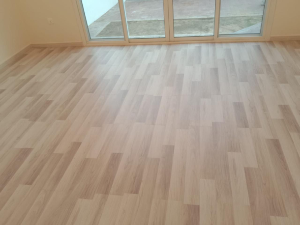 parquet flooring installed
